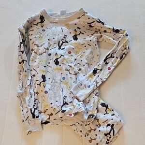 Hannah Andersson Organic Cotton  Looney Tunes Pajama Set